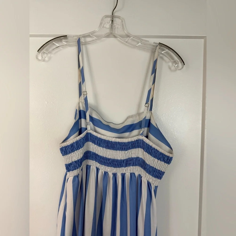 Boutique 9 Blue and White Striped Maxi Dress - Picture 7 of 7